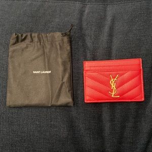 New YSL Card Holder